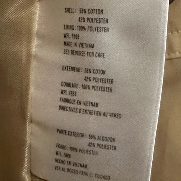 MICHAEL Michael Kors Raincoat Size Medium - Picture 7 of 9